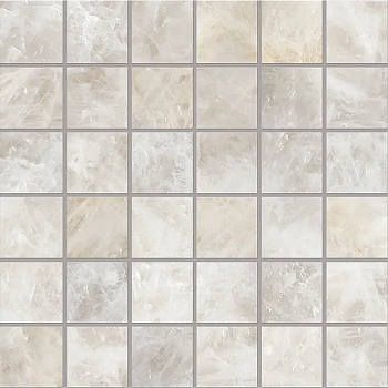 Emil Ceramica Tele di Marmo Precious Mosaico Crystal Ambra Silktech 50x50 / Эмиль Керамика Теле ди Мармо Прециус Мосаико Кристал Амбра Силктех
 50x50 